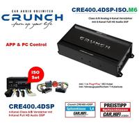 Amplificatore DSP Crunch CRE400.4DSP-ISO.M6 compatibile con Ford Tourneo Custom