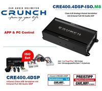 Crunch CRE400.4DSP-ISO.M8 Dsp Amplificatore Plug & Play Compatibile Con Kia