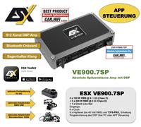 ESX VE900.7SP 7-Kanal Dsp Amplificatore Con 8-Kanal Sound Processor 900