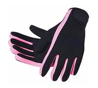 Amplificatore for nuoto in neoprene da 1,5 mm; Guanti da immersione con il bastone magico Guanti da nuoto caldi antiscivolo a prova di freddo for donna uomo Ampia Gamma Di Applicazioni(Pink,S)