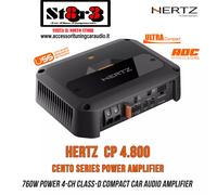 HERTZ CENTO POWER CP 4.800 Amplificatore 4 CH Classe D Multicanale 4x190W