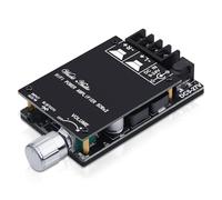 Amplificatore Hi-Fi ZK-502C Bluetooth 5.0 Mini Stereo Audio Amplificatore 2.0 canali 50W X 2 Modulo ricevitore amplificatore di potenza con ingresso BT/AUX per altoparlanti domestici, DC 9-24V