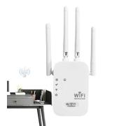 Amplificatore Internet per WiFi -WiFi Extender 4 antenne ad alta velocità, ripetitore WiFi wireless per la casa, potente amplificatore a lunga gamma | Estensore di segnale Internet portatile pa