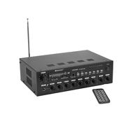 Amplificatore mixer OMNITRONIC CPZ-60P 60W RMS 4 zone ELA con Bluetooth, USB/SD,