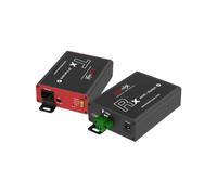 Mobotix MX-A-ETP1A-2601-SET moltiplicatore di rete Ricevitore e trasmettitore Nero 10, 100 Mbit/s [MX-A-ETP1A-2601-SET]
