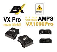 Amplificatore mono digitale di classe D ESX VX1000 Pro Ultra 1 canale 1250...