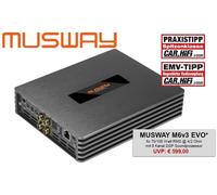 AMPLIFICATORE MUSWAY M6v3 EVO 6 CANALI con AMPLIFICATORE 8 CANALI...