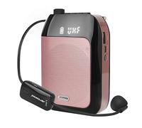Amplificatore per alarlante vocale portatile per insegnanti Con microfono Wireless Auricolare Cintura ricaricabile supporto per alarlante BT personale Registrazione Musicale Radio FM per