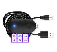 Amplificatore per antenna TV, amplificatore di segnale per ricezione chiara, compatibile con televisori digitali interni, cavo USB da 1 m con cavo da 0,3 m