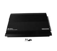 Amplificatore per auto a 4 canali, sistema di raffreddamento efficiente, design terminale, protezione in rame e accumulo di energia con trasformatore a doppia bobina per sistema audio auto