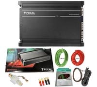 Amplificatore per Auto Focal AP 4340 4 Canali Classe AB Nuovo+Kit Cavi Phonocar