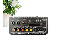 Amplificatore per auto | Slot per schede display wireless decodifica USB - Modulo amplificatore | Per donne uomini altoparlante audio veicolo karaoke road trip riunioni di amici all'aperto