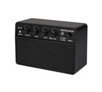 Amplificatore per chitarra, Ampli Chitarra, Altoparlante Portatile per Chitarra Acustica Elettrica, Amplificatori Portatili Nero 152x99x73mm