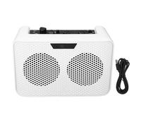 Amplificatore per chitarra elettrica 10w Amplificatore di chitarra portatile Bluetooth con effetti di ritardo di input da 1/4 pollice jack per auricolari da 3,5 mm per la