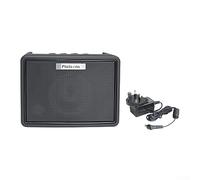 Amplificatore per chitarra elettrica, Flanger Black Portable Guitar Amp Speaker, chitarra elettrica pratica Am plifier VOLUME, TREBLE, BASS e MIDDLE, UK