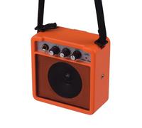 Amplificatore per chitarra Light 5W 5W con pulsante regolabile per vari effetti sonori, adatto per chitarristi acustici ed E, nero/blu/rosso/arancione/giallo (ORANGE)