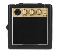 Amplificatore per Chitarra Portatile Mini 3W Piccolo Altoparlante Compatta con Controllo Volume Tono Effetti Sonori Chiari per Esercizio Chitarra e Basso Strumento Musicale Fa