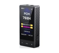 AMPLIFICATORE PER CUFFIE FIIO per & USB-DAC QX13, Numero di canali 8 canali, Potenza max 0.9 W, Nero, Grigio scuro