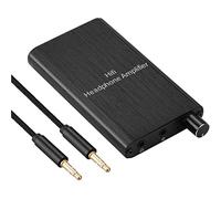Amplificatore per cuffie, portatile, 3,5 mm, HiFi, audio auricolare, supporta impedenza 16-300Ω per MP3/MP4/telefoni/lettori digitali/computer/Xbox one, PS4, controller PS5