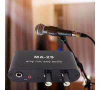 Amplificatore per microfono a condensatore piccolo per podcast, canto,