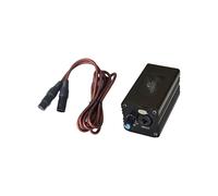 Amplificatore per Microfono Dinamico Palmare Cablato con Alimentatore da 48 V per Esibizioni Sul Palco, Streaming Live e Karaoke.