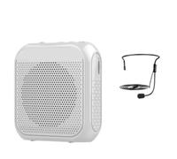 Amplificatore per Microfono Wireless Bluetooth, Piccolo Microfono Altoparla2064