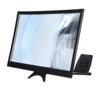 Amplificatore per schermo mobile, lente d'ingrandimento 3D HD con protezione per gli occhi, design pieghevole, amplificatore per cellulare per uso