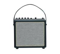 Amplificatore portatile per chitarra acustica da 30 W e amplificatore per chitarra elettrica, 5 effetti, microfono riverbero, Bluetooth/Aux, registrazione di tipo C, uscita cuffie per esibizioni e