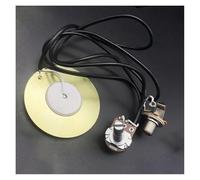 Amplificatore Precablato Con Trasduttore Piezoelettrico Con Pickup Buzzer E Jack Di Uscita Da 6,35 Mm Per Chitarra Acustica. Non Necessita Di Saldatura. Pickup professionale per chitarra acustica