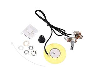 Amplificatore Precablato Trasduttore Piezoelettrico con Pickup in Metallo per Accessori per Chitarra