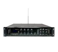 AMPLIFICATORE PROFESSIONALE 100V / 350W A 6 ZONE CON MP3, DAB, FM SCAN E BLUETOOTH