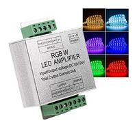 Amplificatore RGBW DC12-24V 24A Circuito di Uscita a 4 Canali Guscio in Alluminio Controller Dell'amplificatore del Segnale Dati Striscia LED