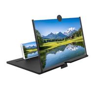 Amplificatore schermo per smartphone | proiettore portatile ad alta risoluzione, schermo pieghevole per cellulare, per leggere pagine di libri, per problemi visivi negli anziani, video, film, gioco,