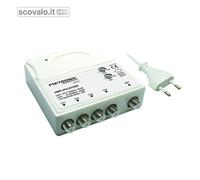 Amplificatore Segnale Antenna TV VHF UHF 30dB 1 In 4 Out 5G 470-790MHz