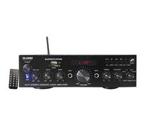 Amplificatore stereo 2x50W Display. MP3. Bluetooth - Glemm PA 2380BT
