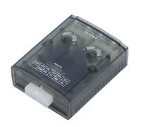 Amplificatore Stereo per Auto, Segnale di Ritardo del Parlato Dell'autoradio a 4 Canali Amplificatore 12V con Convertitore da Alto a Basso per Adattatore per Lettore CD Alto e