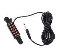 Amplificatore trasduttore per chitarra acustica a 12 fori con cavo Accessori per pickup audio Amplificatore per trasduttore acustico