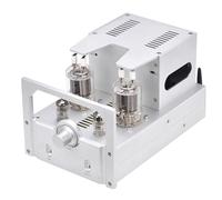 Amplificatore Valvolare, Amplificatore Audio Stereo Hi-Fi Single-End in Classe A (10W X 2), con Funzione Bluetooth, Manopola di Controllo del Volume, per Altoparlanti Passivi