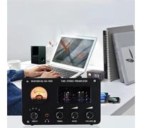 Amplificatore Valvolare Hi-Fi con Controlli Toni Indipendenti, Design Classico e Audio ad Alta Fedeltà per Appassionati di Musica. Esperienza Sonora Autentica con Regolazione