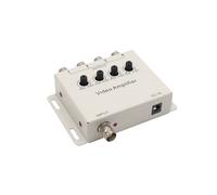 Amplificatore Video, Splitter Amplificatore Video A 4 Canali con Regolazione per Video Composito CVBS, Schermo di Bordo, Spina UE