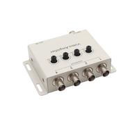 Amplificatore Video, Splitter Amplificatore Video A 4 Canali con Regolazione per Video Composito CVBS, Schermo di Bordo, Spina UE
