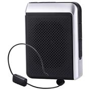 Amplificatore vocale, amplificatore vocale Bluetooth portatile da 30 W con microfono senza fili, doppia batteria al litio integrata da 4000 mAh, per insegnanti, allenatori, promozioni, guida turistica