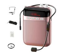 Amplificatore vocale, amplificatore vocale portatile, dispositivo di registrazione vocale, amplificatori vocali ricaricabili con batteria a lunga durata, cinghia regolabile con clip per cintura, per