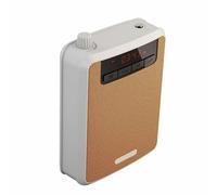 Amplificatore Vocale, K300FW Altoparlante wireless Guida didattica for insegnanti portatile Vita dedicata sospesa ad alta potenza(Oranje)