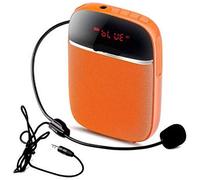 Amplificatore Vocale Megafono Amplificatore Casse Cuffie Per Guida Turistica Wireless Dedicate Per Amplificatori Per Insegnanti Mini Altoparlante Portatile In Vita Con Microfono Per Registrazione-Vers