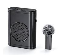 Amplificatore Vocale, Megafono Portatile da 2600 mAh con Microfono a Clip