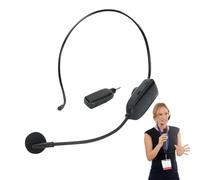 Amplificatore vocale microfono wireless - Amplificatore vocale portatile, ricaricabile - microfono acustico da 2,4 g - amplificatore portatile - presentazione - e riproduzione wireless clip on