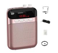 Amplificatore vocale personale per insegnanti: Mini altoparlante ricaricabile, formazione | Audio wireless compatto, amplificatore a batteria durevole per riunioni e Séminair