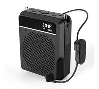 Amplificatore Vocale Portatile, Guida for altoparlante wireless impermeabile Disco U Bluetooth esterno 40W(Noir)