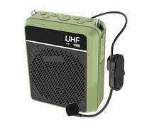 Amplificatore Vocale Portatile, Guida for altoparlante wireless impermeabile Disco U Bluetooth esterno 40W(Groen)
